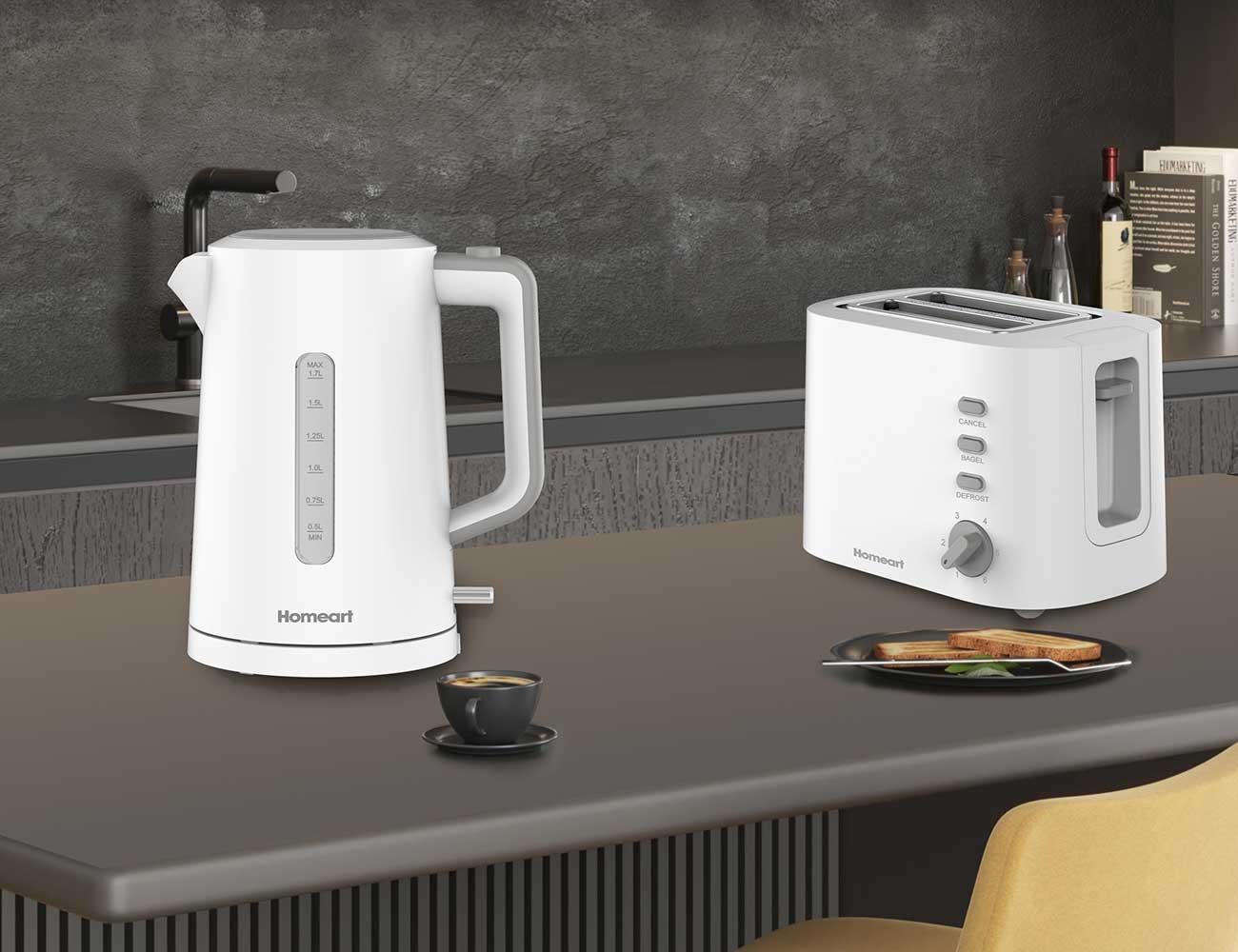 Ezra Collection  Kettle & Toaster - Armadale Brands