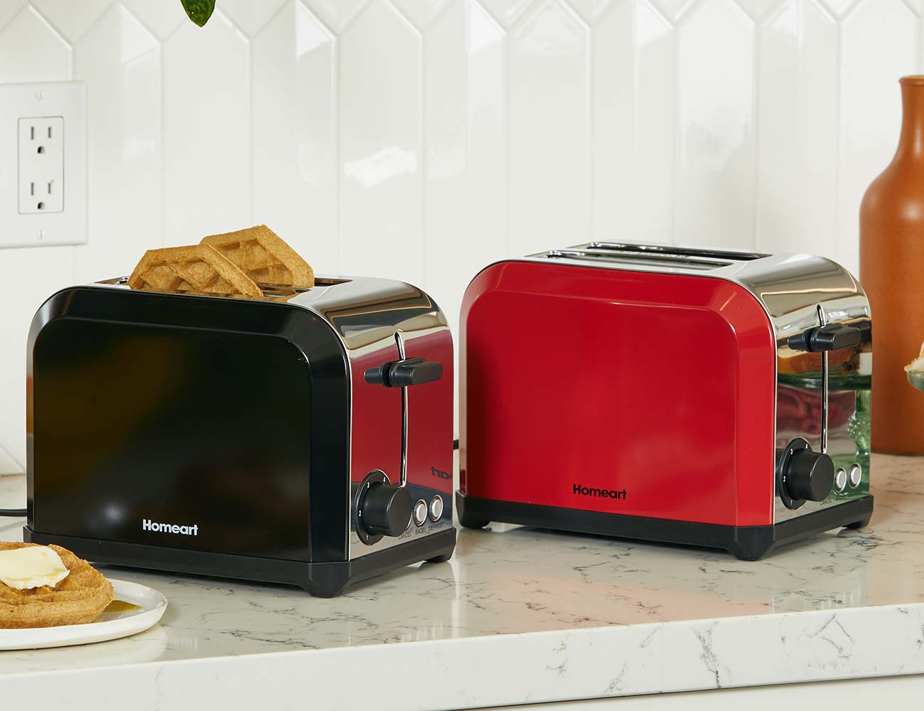 Kimberly Retro 4-Slice Toaster (Cream) - Armadale Brands