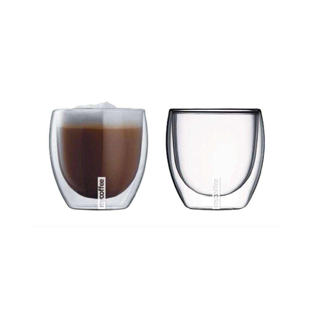 mycoffee Double Wall Glasses (Set of 2) - Armadale Brands